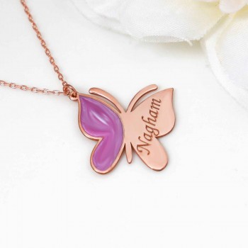 سلسال فراشة البنفسج #969