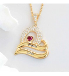 سلسال باسمين بكريستال وردي #946