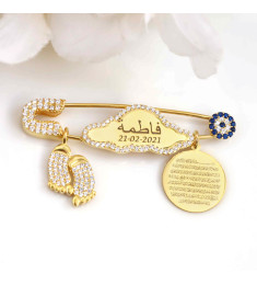 بروش الغيمة فضة خالص #1018