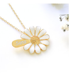 سلسال اطفال فضة خالص بالاسم  #651