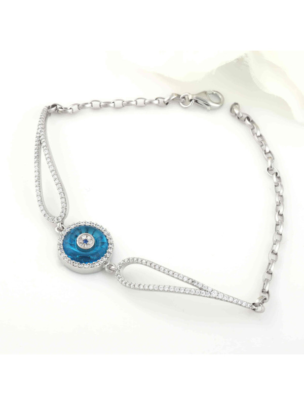 إسوارة فضة خالص #1928