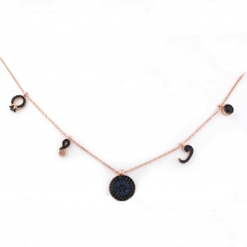 سلسال الفراشة فضة خالص #1950 