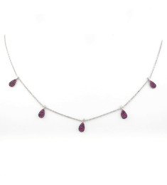 سلسال الفراشة فضة خالص #1952