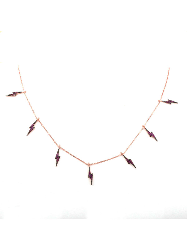 سلسال الفراشة فضة خالص #1953