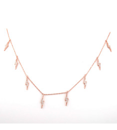 سلسال الفراشة فضة خالص #1954