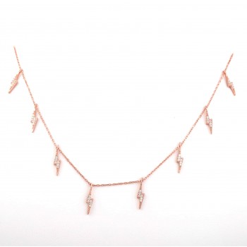 سلسال الفراشة فضة خالص #1954