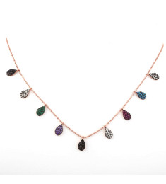 سلسال الفراشة فضة خالص #1963