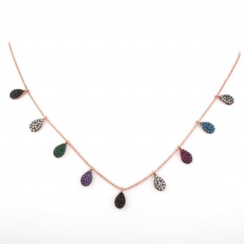 سلسال الفراشة فضة خالص #1963 