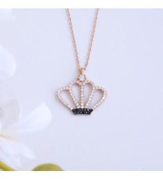 سلسال تاج للاطفال فضة خالص #829