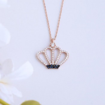 سلسال تاج للاطفال فضة خالص #829