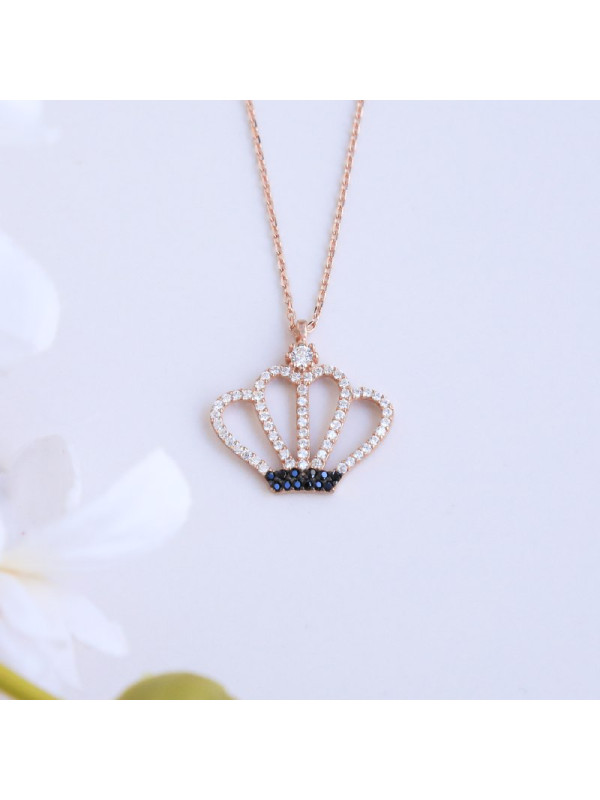 سلسال تاج للاطفال فضة خالص #829