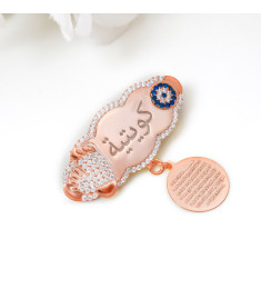 بروش فضة خالص بالكريستال  #1152