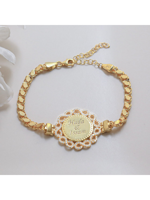 اسوارة فضة خالص باسمين #937