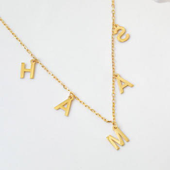 شوكر حروف فضة عيار 925  #964