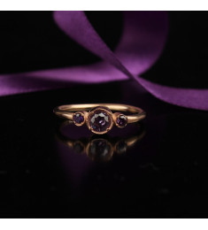 خاتم فضة خالص #409