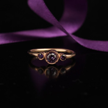 خاتم فضة خالص #409 