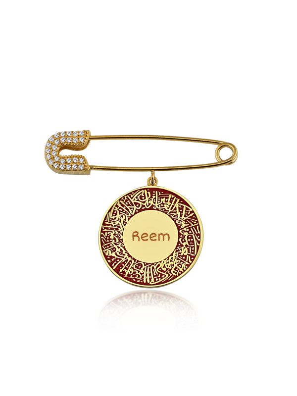 بروش فضة خالص بالكريستال  #311