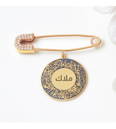 بروش فضة خالص بالكريستال  #312