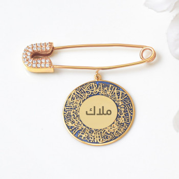 بروش فضة خالص بالكريستال  #312