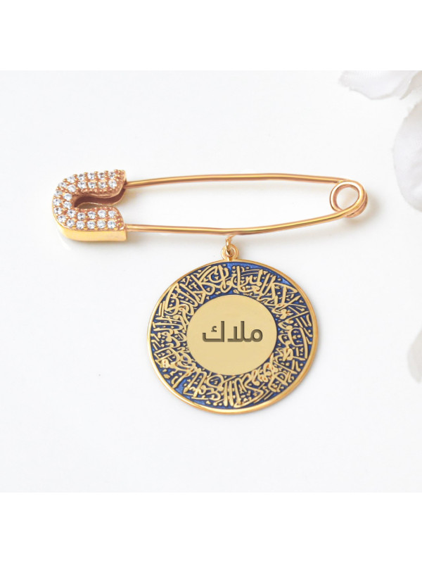 بروش فضة خالص بالكريستال  #312