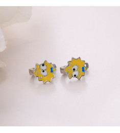 حلق فضة خالص #975