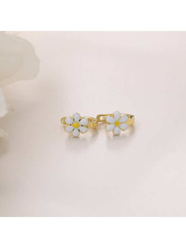 حلق الزهرة البيضاء #977