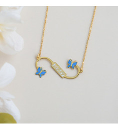 سلسال الفراشتين الزرقاء  #968