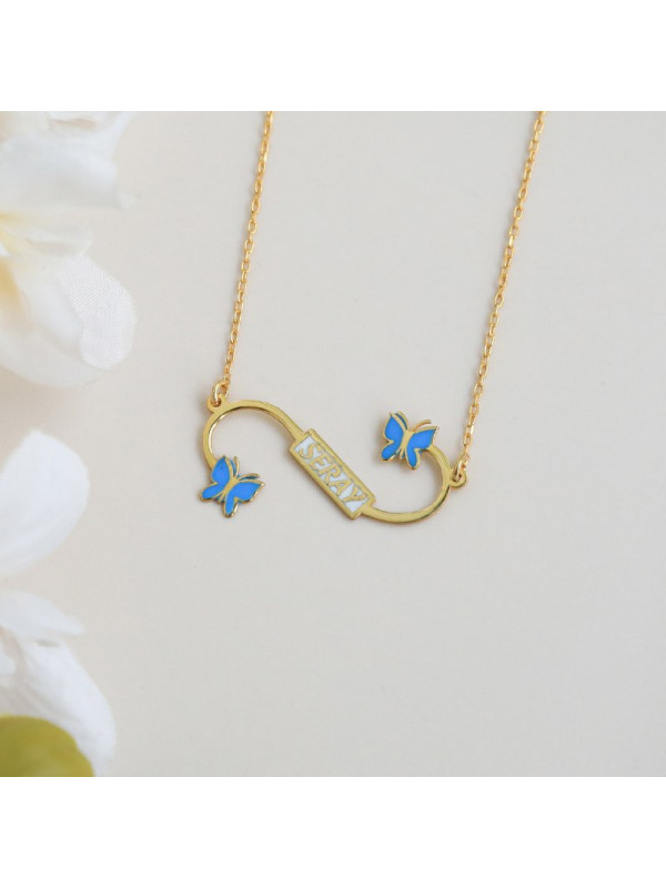 سلسال الفراشتين الزرقاء  #968