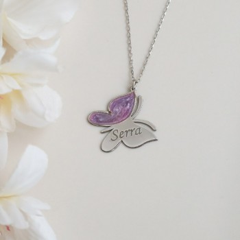 سلسال فراشة البنفسج #969