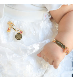 بروش واسوارة فضة خالص بالكريستال  #300