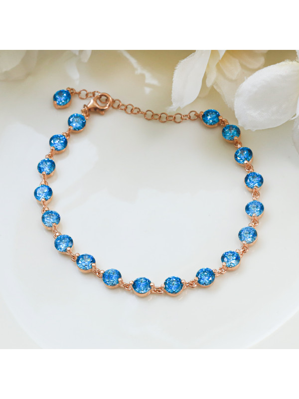  اسوارة فضة بزركون #1010