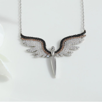 سلسال الطير فضة خالص #803