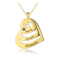 سلسال العائلة فضة خالص بخمس اسماء #354