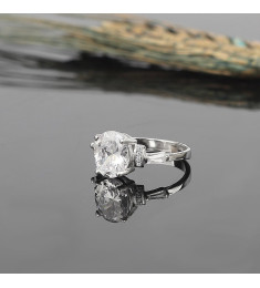 خاتم فضة خالص #405