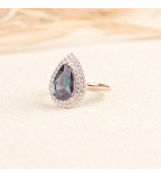 خاتم فضة خالص #735