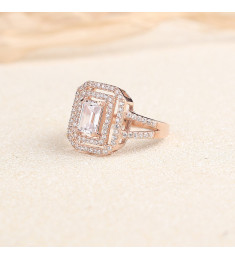 خاتم فضة خالص #407