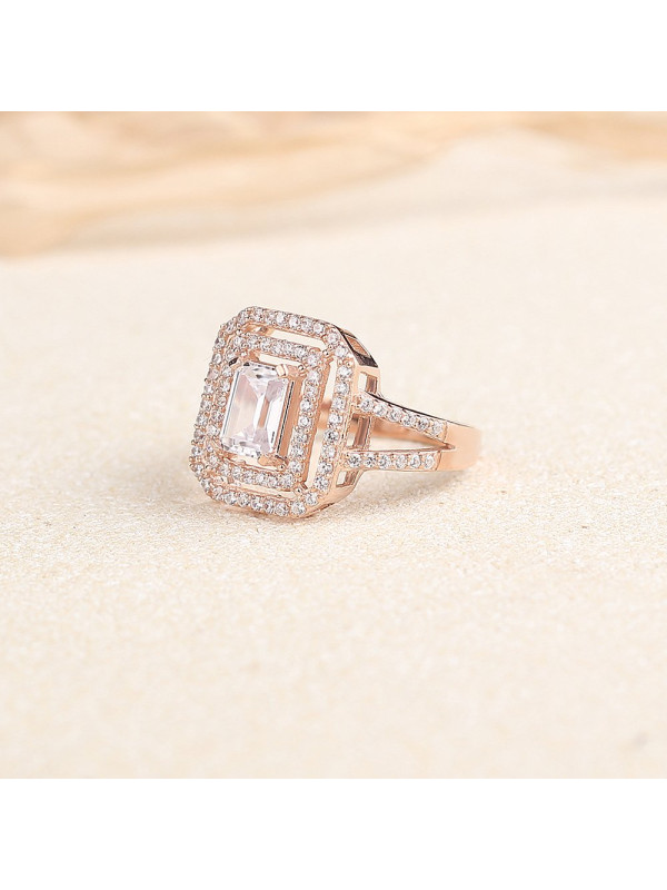 خاتم فضة خالص #407