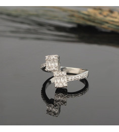 خاتم فضة خالص #408