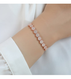 إسوارة بيت النحل فضة خالص #477