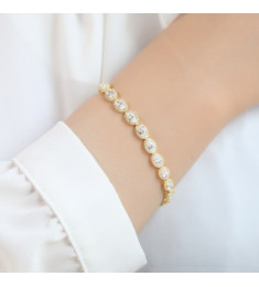 إسوارة بيت النحل فضة خالص #478