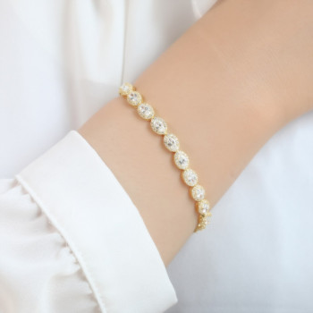 إسوارة بيت النحل فضة خالص #478 