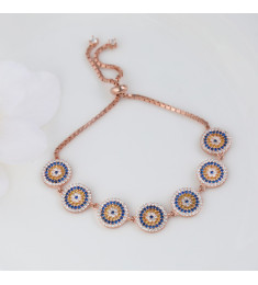 اسوارة فضة بدوائر #928