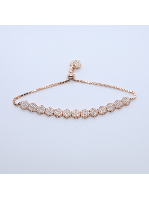 إسوارة بيت النحل فضة خالص #477