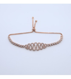 اسوراة التاج فضة خالص مرصع كريستال #476