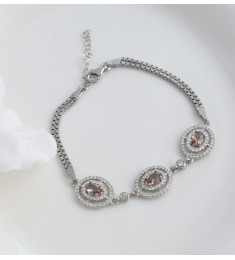  اسوراة فضة بحجر #931