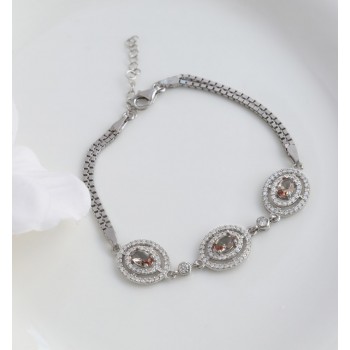  اسوراة فضة بحجر #931