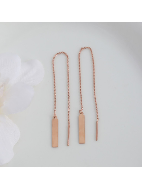 حلق فضة خالص  #933