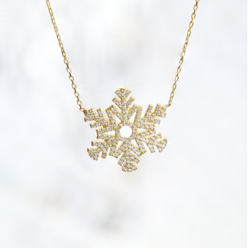 سلسال الثلج فضة خالص #467 