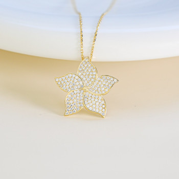 سلسال الزهرة فضة خالص #489 