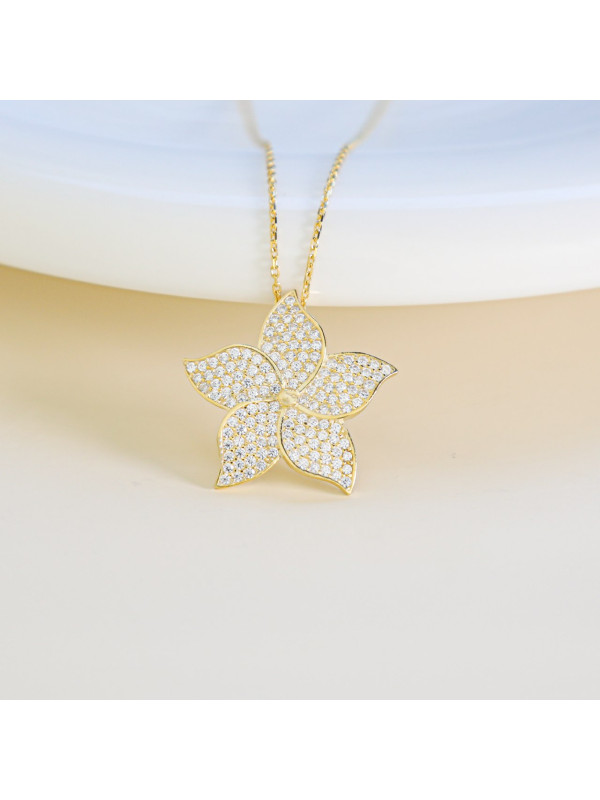 سلسال الزهرة فضة خالص #489